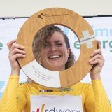 Marlen Reusser ne défendra pas son titre lors du Tour de Suisse KEYSTONE/GIAN EHRENZELLER